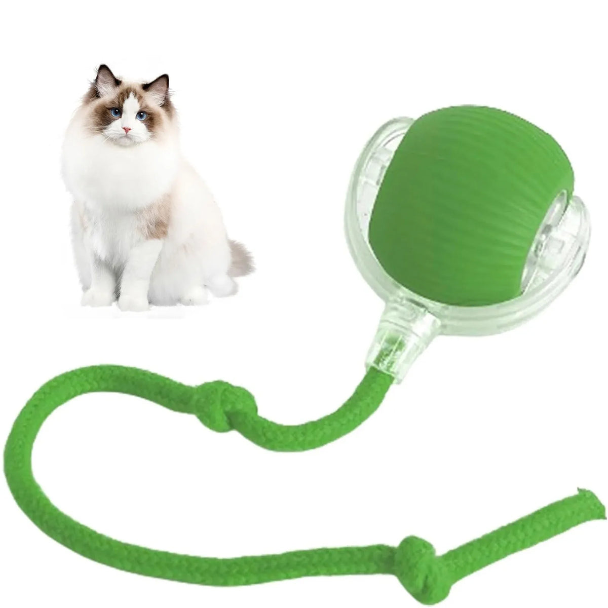 Lettuce Interactive Cat Toys Rolling Ball